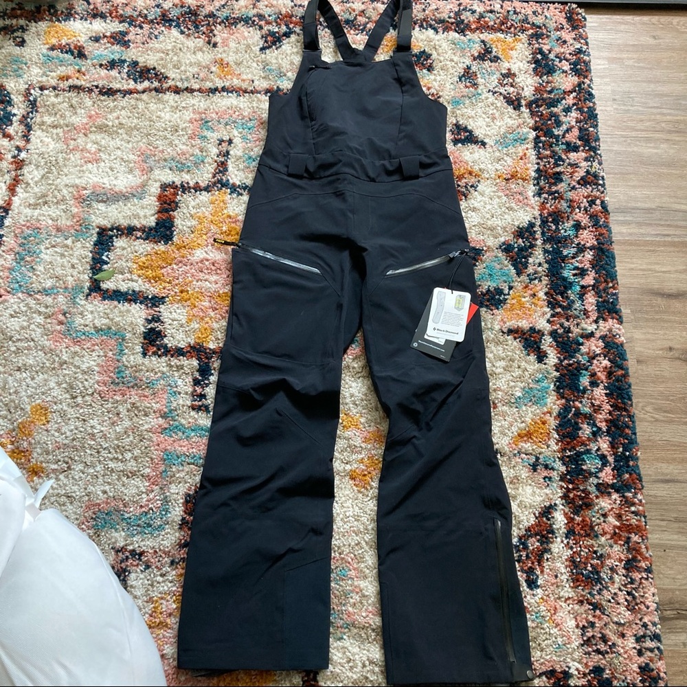 NWT Black Diamond Women Recon Stretch Bibs